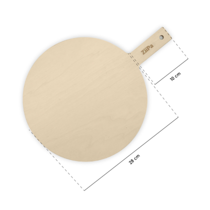 Wooden Pizza Serving Tray Ziipa 28cm